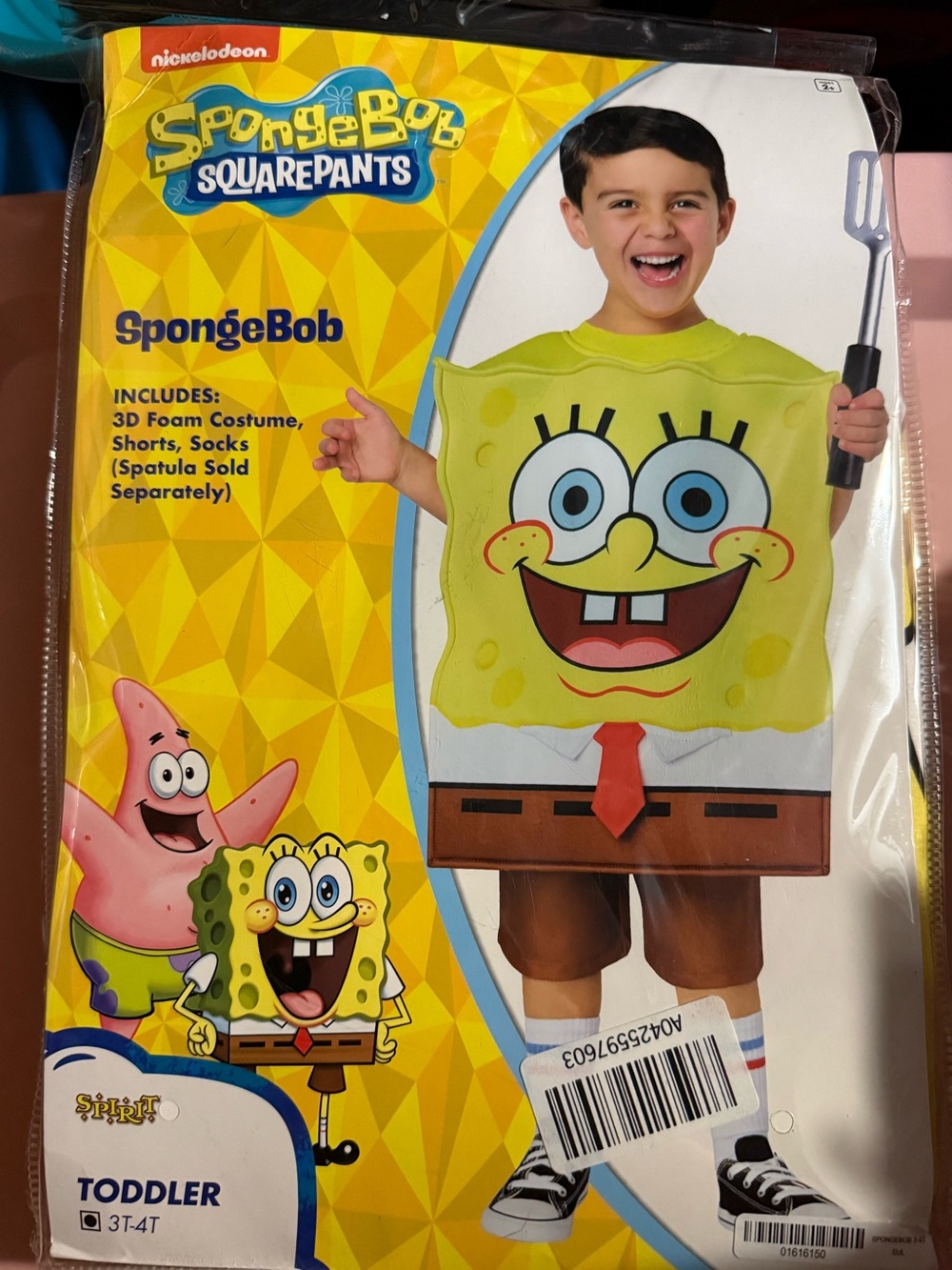 SpongeBob Toddler Costume
